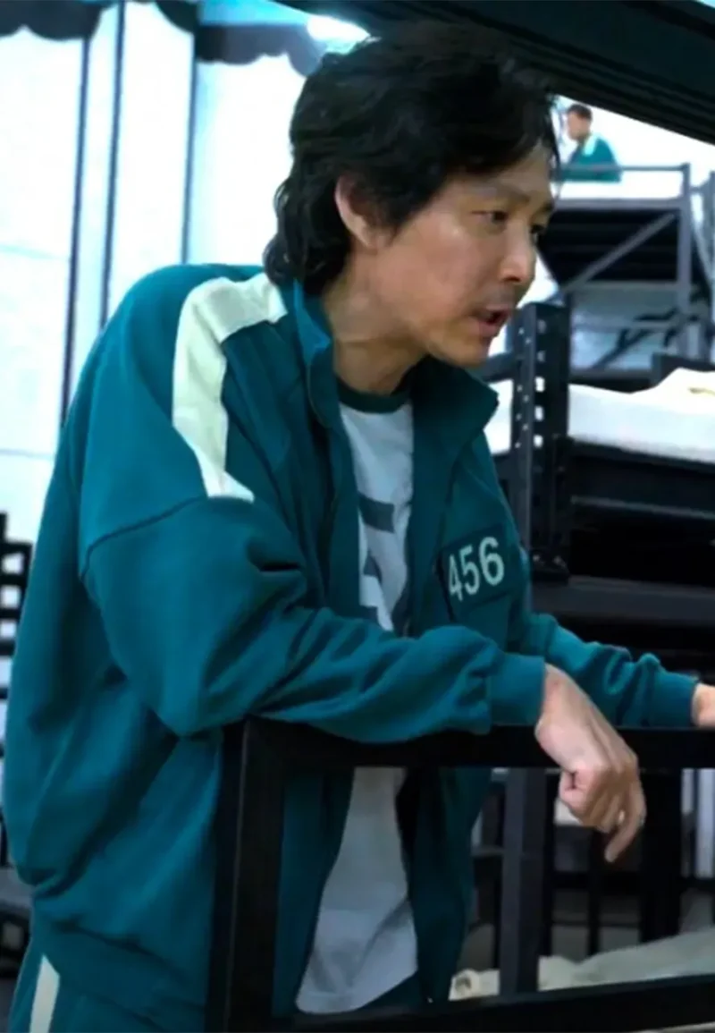 green jacket squid game