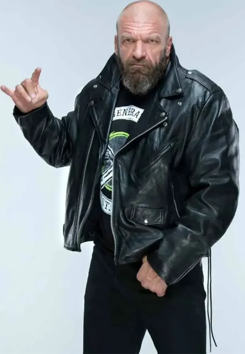 hhh leather jacket