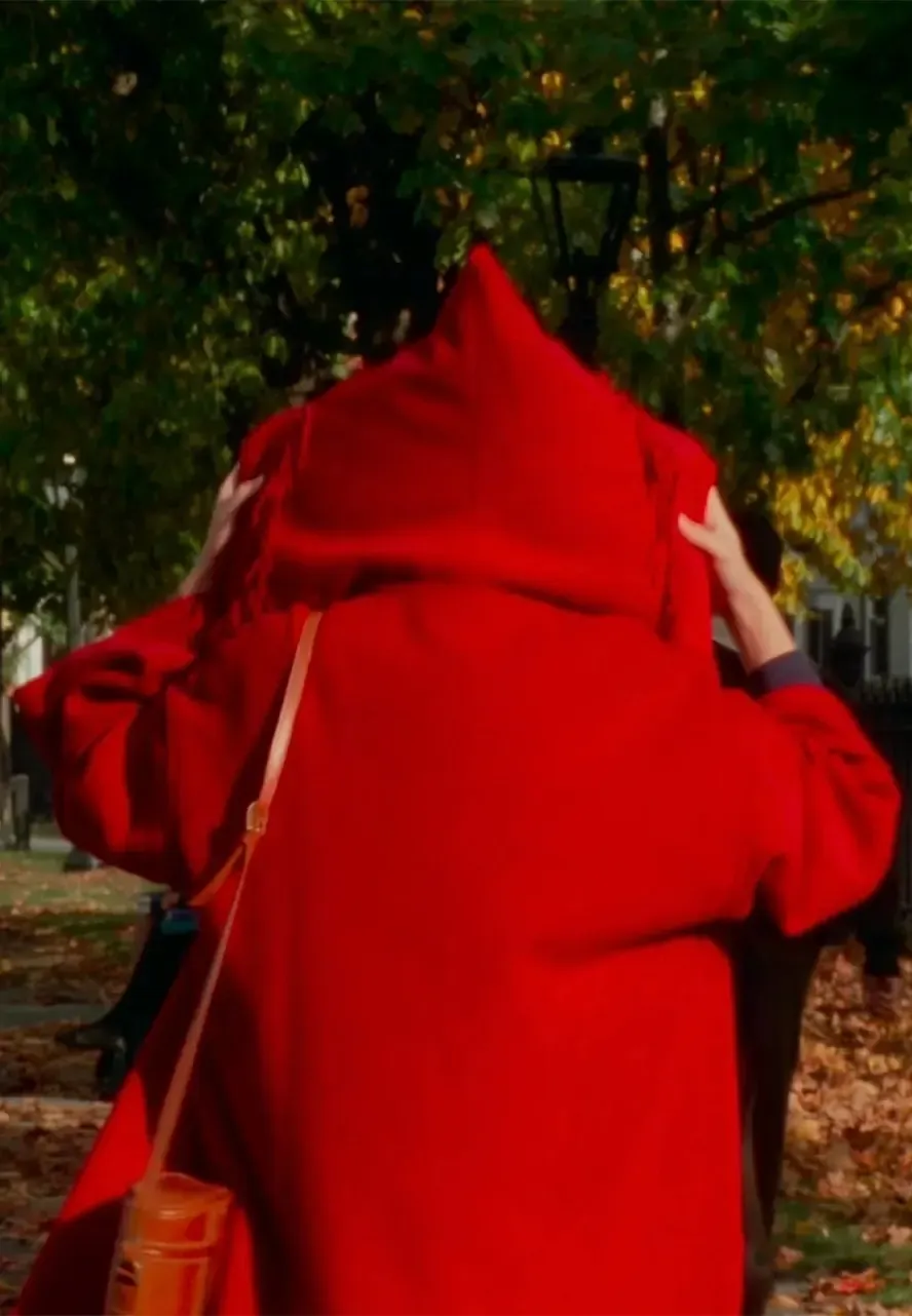 Hocus Pocus Allison Red Coat hocus pocus allison coat