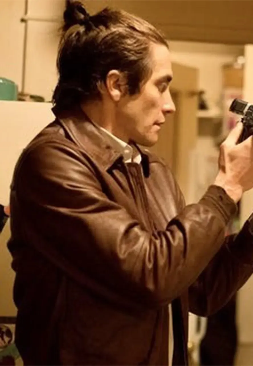 Nightcrawler Jake Gyllenhaal Leather Jacket jake gyllenhaal jacket