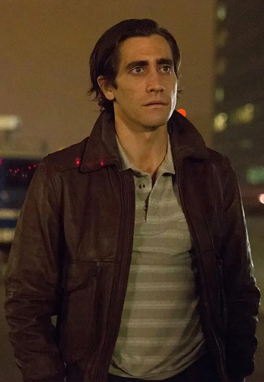Nightcrawler Jake Gyllenhaal Leather Jacket jake gyllenhaal nightcrawler jacket