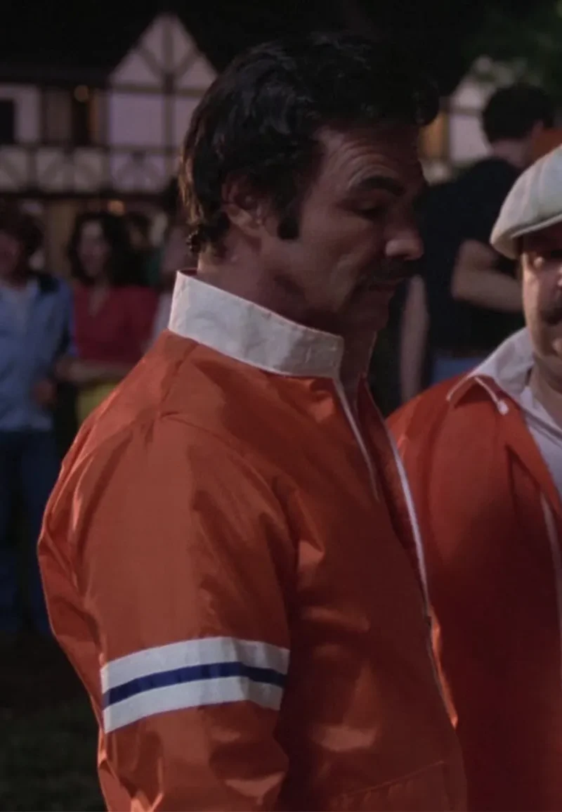 jj mcclure orange jacket