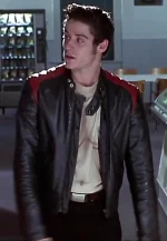 jon abrahams scary leather jacket