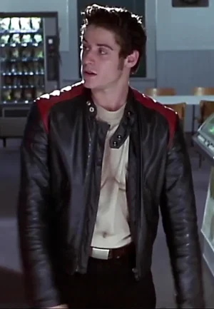 jon abrahams scary leather jacket