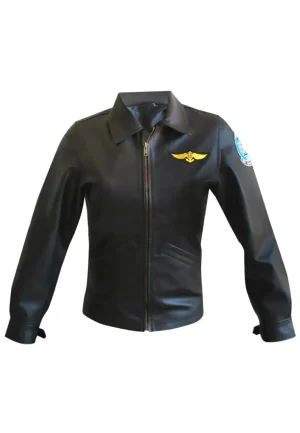 kelly mcgillis top gun jacket
