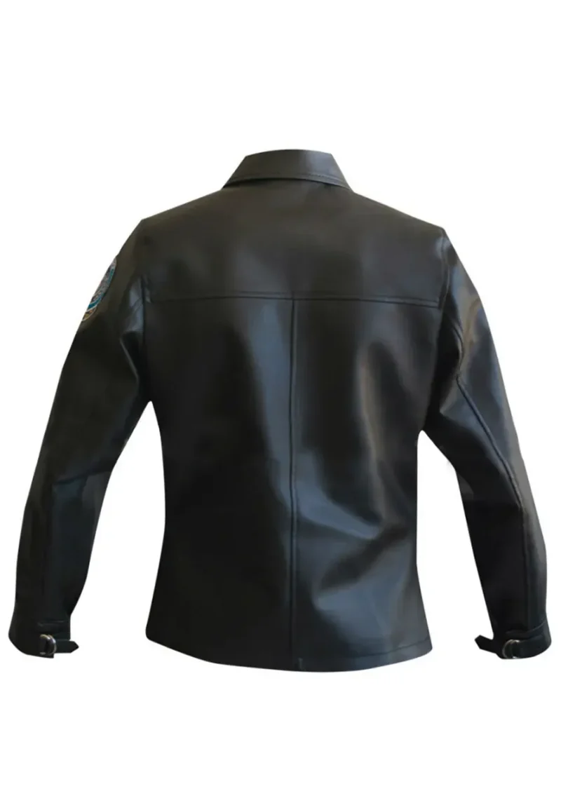 kelly mcgillis top gun leather jacket