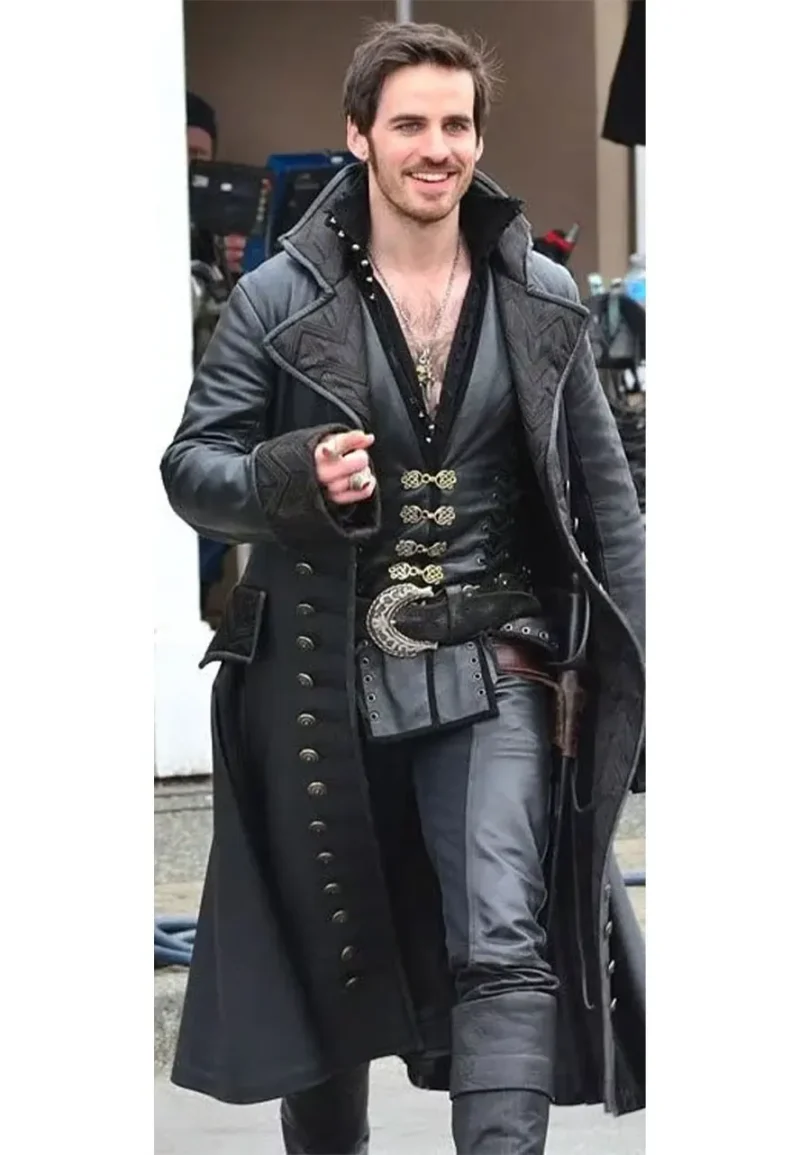 killian jones trench coat