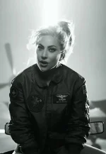 lady gaga top gun jacket