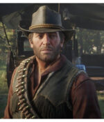 leather fringed vest