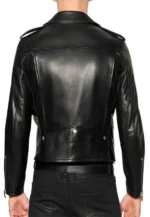 levine black leather jacket