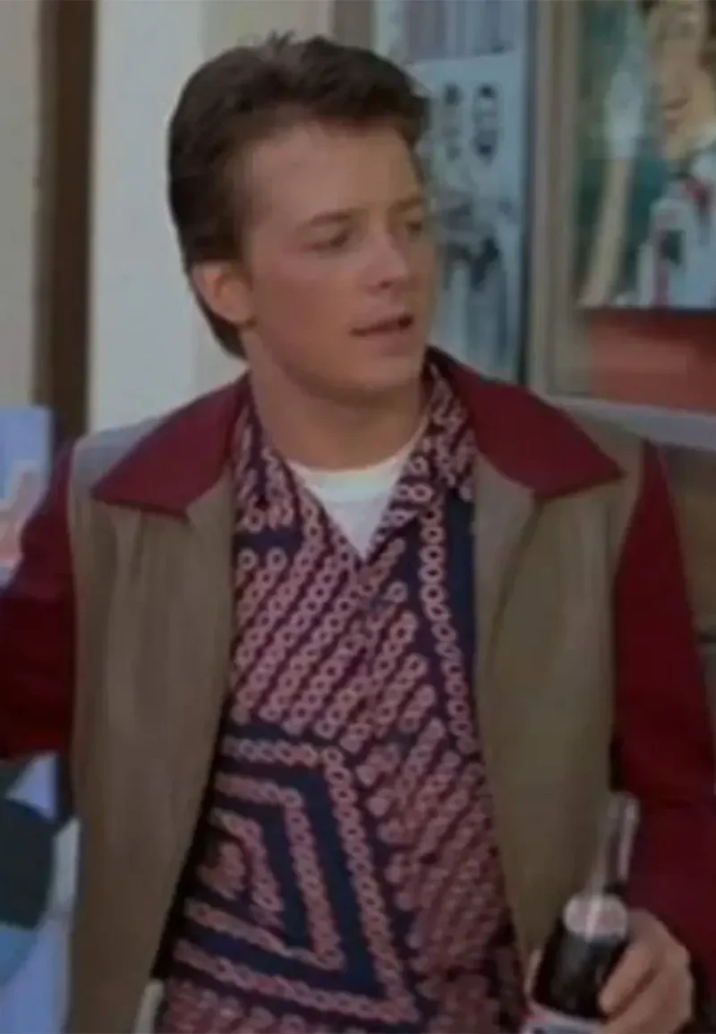 marty mcfly leather jacket