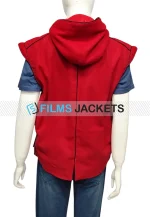 mena massoud hooded vest