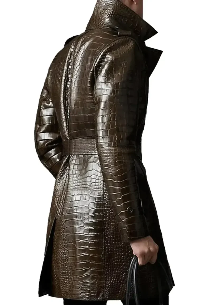 mens gator double breasted coat
