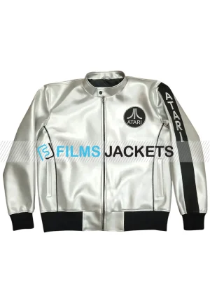 metallic silver atari jacket