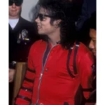 michael jackson jacket red