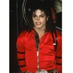 michael jackson red jacket