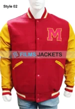 michael jackson thriller varsity jacket