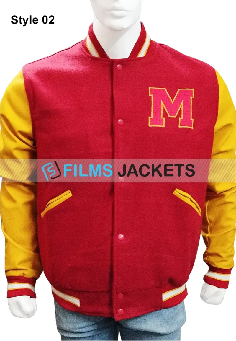 michael jackson thriller varsity jacket