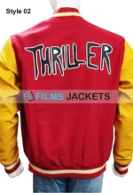 michael jackson varsity jacket thriller