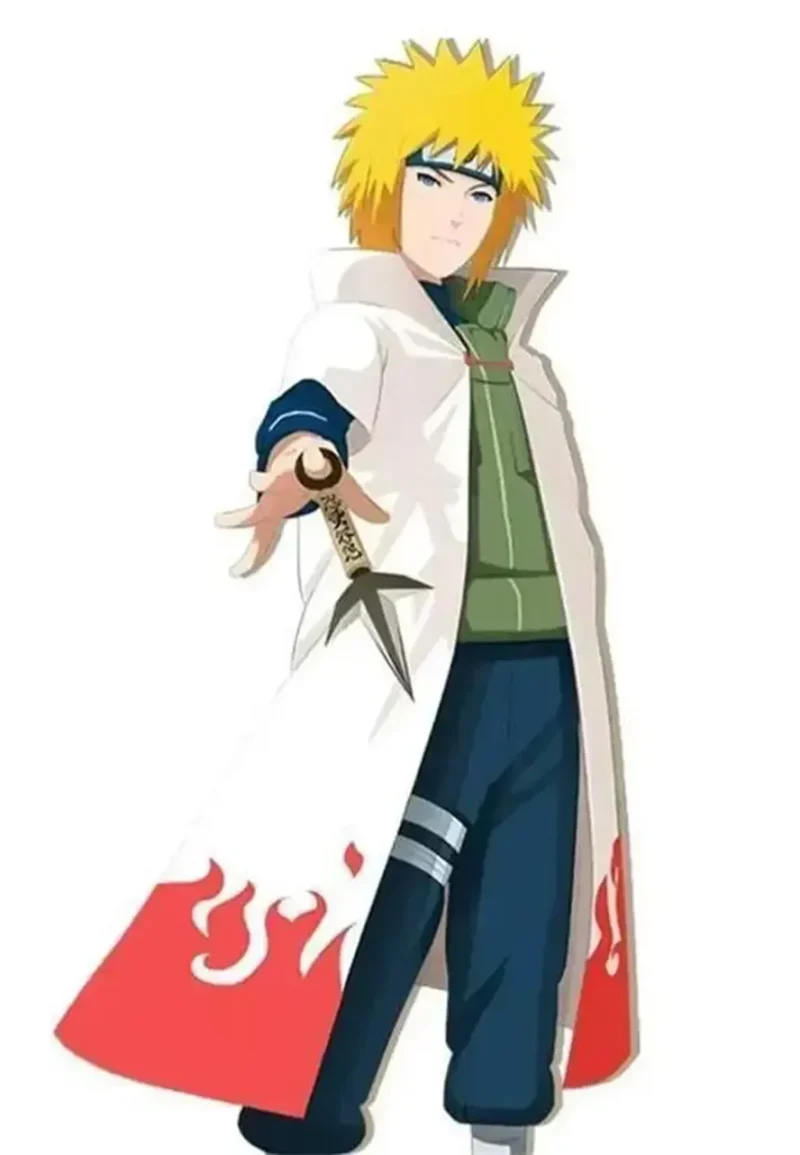 minato namikaze 4th hokage cloak