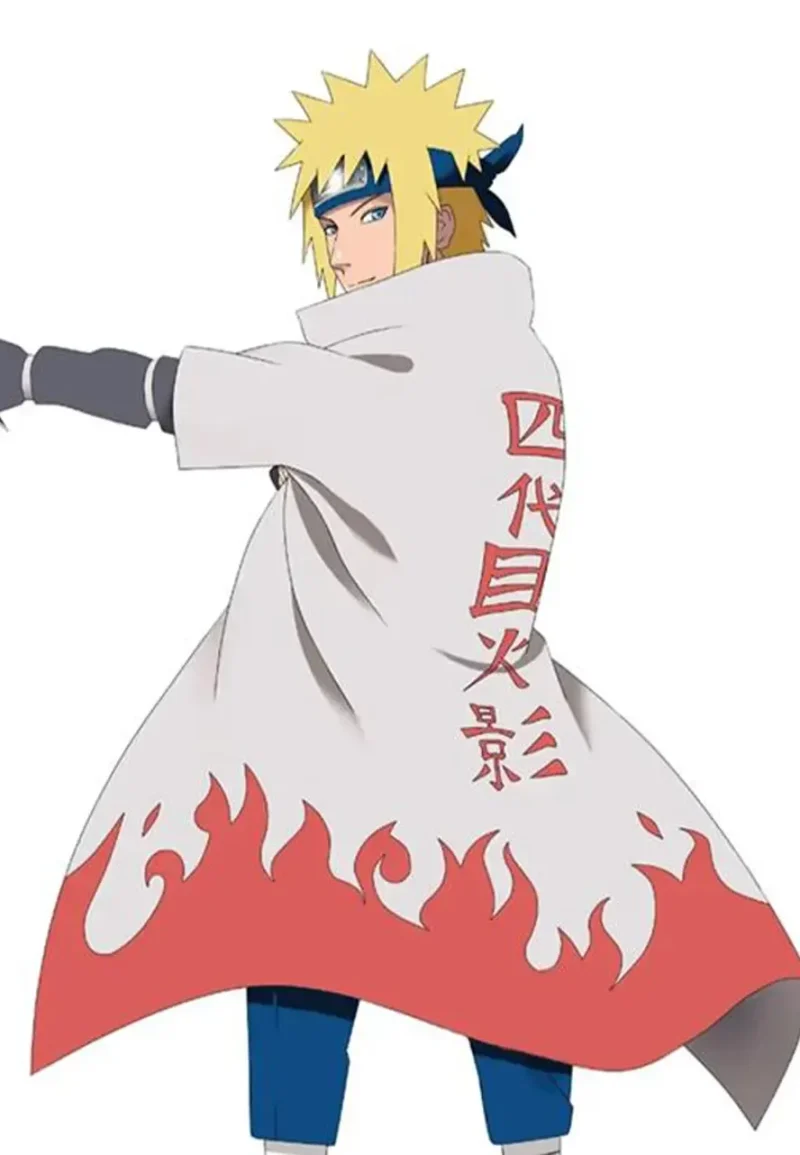 minato namikaze hokage cloak
