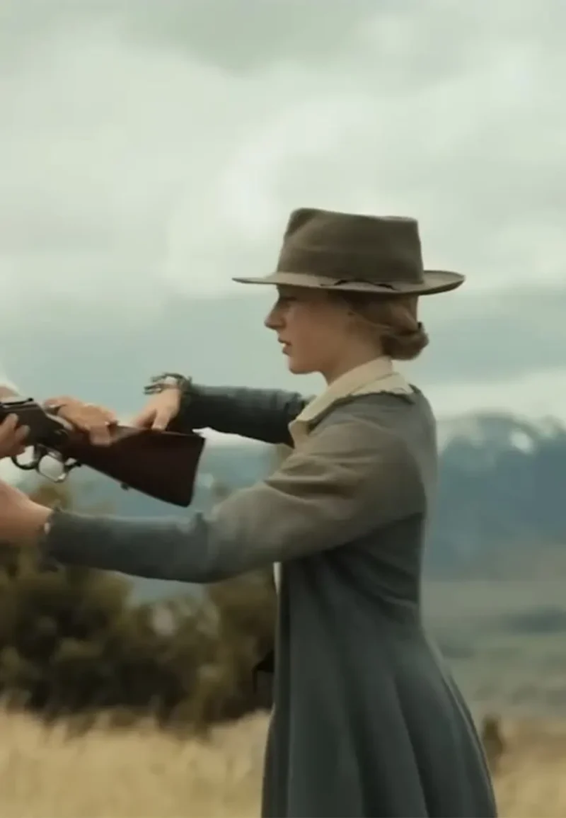 murder at yellowstone city 2022 alice trench coat