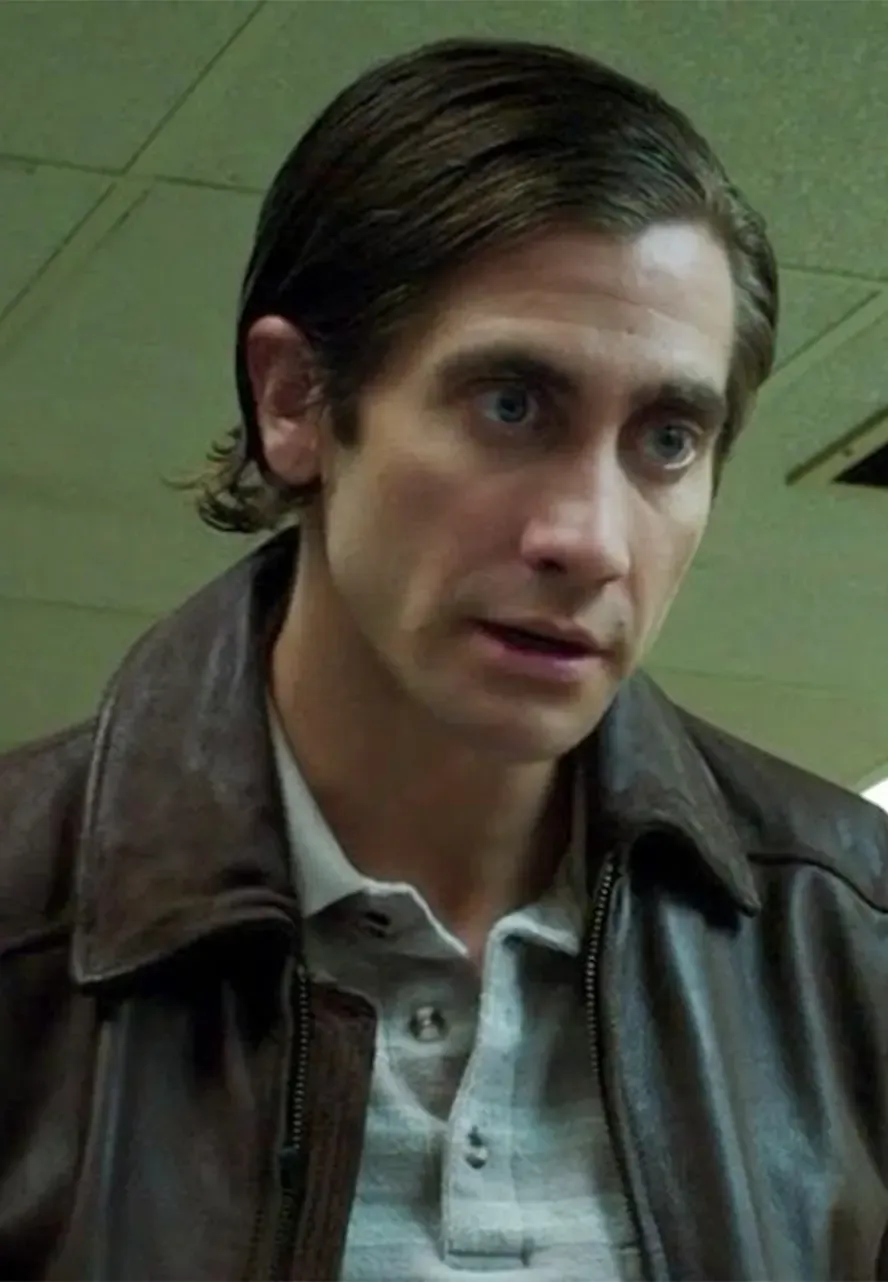 Nightcrawler Jake Gyllenhaal Leather Jacket nightcrawler jacket