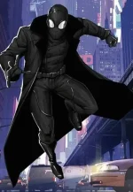 noir trench coat