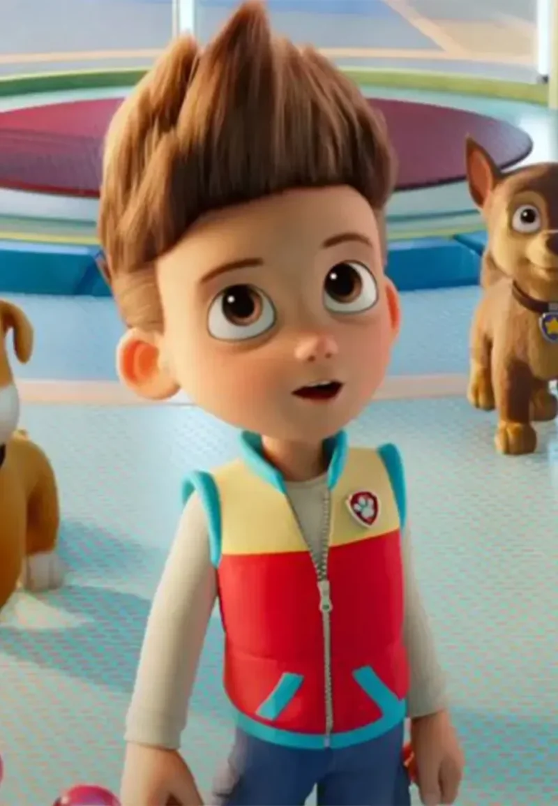 paw patrol red white and blue vest