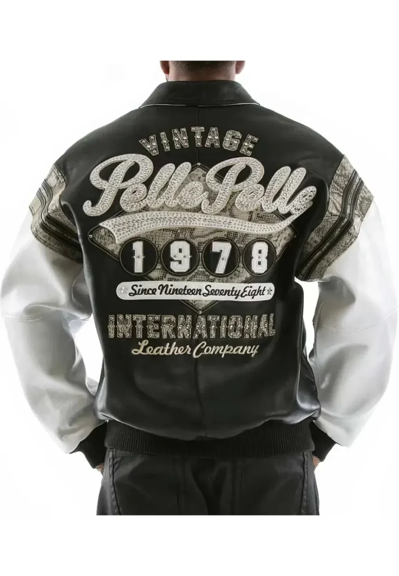 pelle-pelle-1978-black-white-major-league-jacket pelle pelle 1978 black white major league jacket