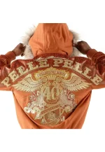 pelle pelle 40th anniversary brown jacket