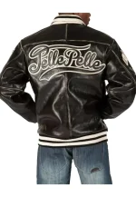pelle pelle black bomber marc buchanan 1978 leather jacket
