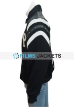 pelle pelle black wool jacket