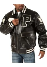 pelle pelle marc buchanan 1978 black bomber jacket