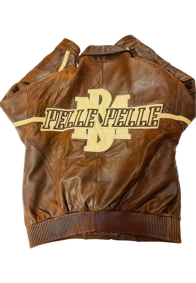 pelle-pelle-vintage-brown-marc-buchanan-leather-jacket pelle pelle vintage brown marc buchanan leather jacket