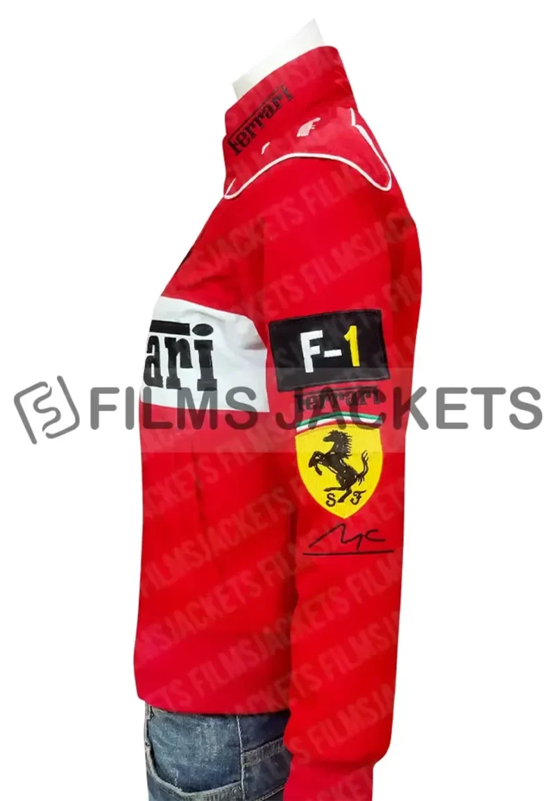 red ferrari jacket