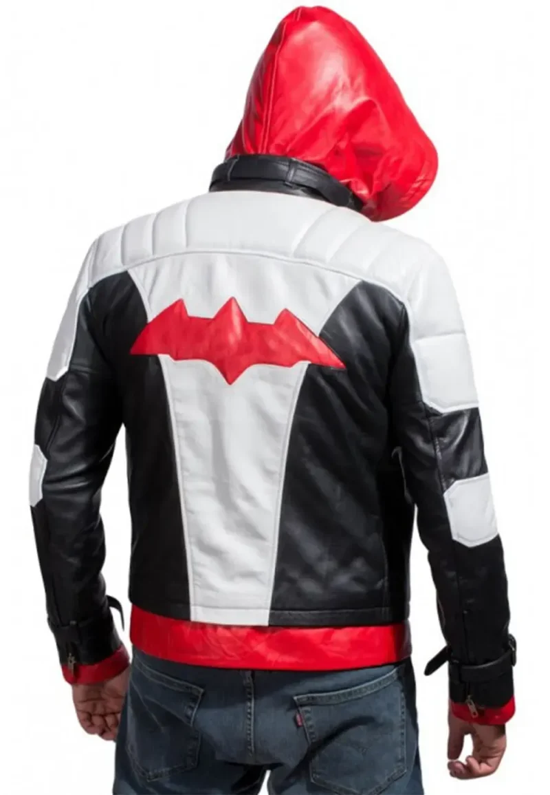 red hood leather jacket