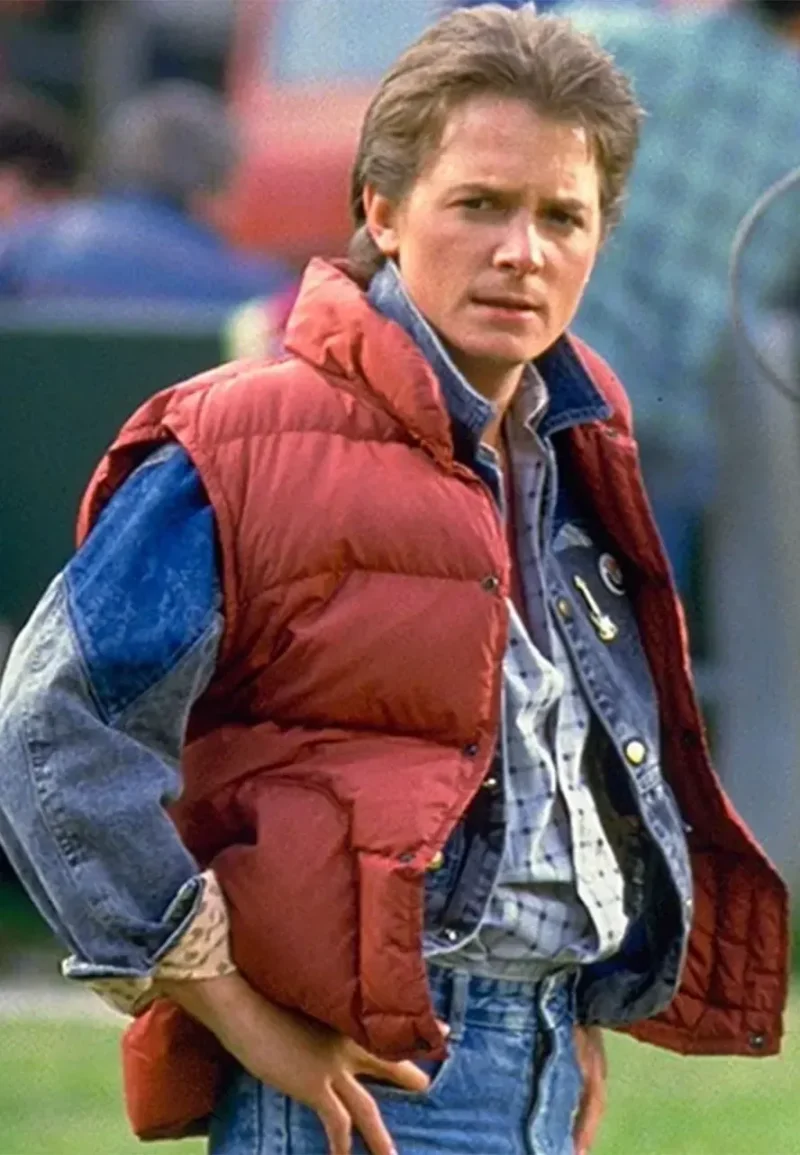 red vest marty mcfly