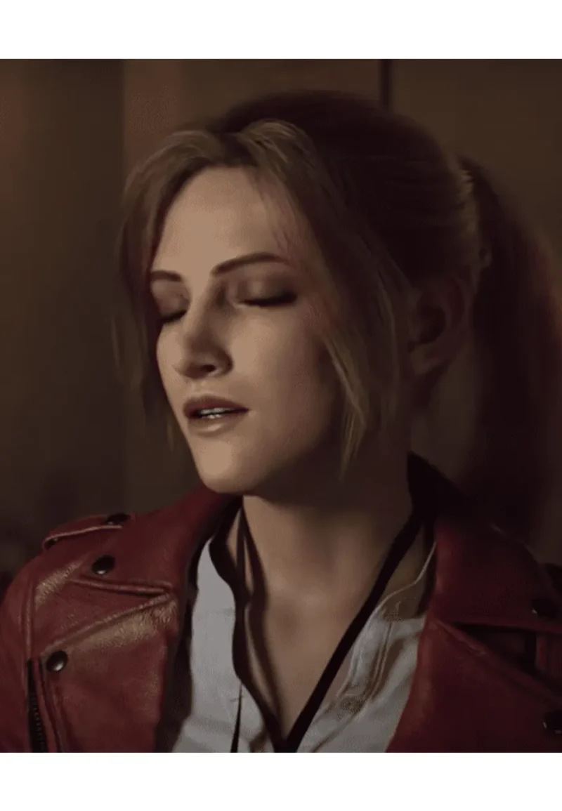 resident evil infinite darkness claire redfield biker leather jacket