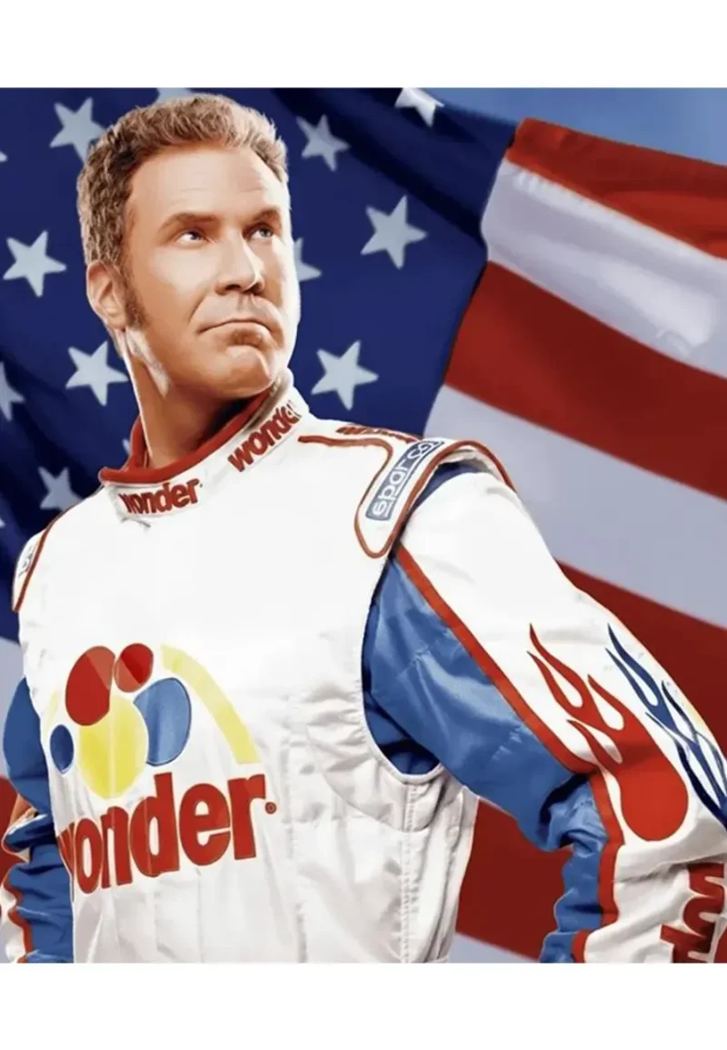 ricky bobby wonder bread leather jacket