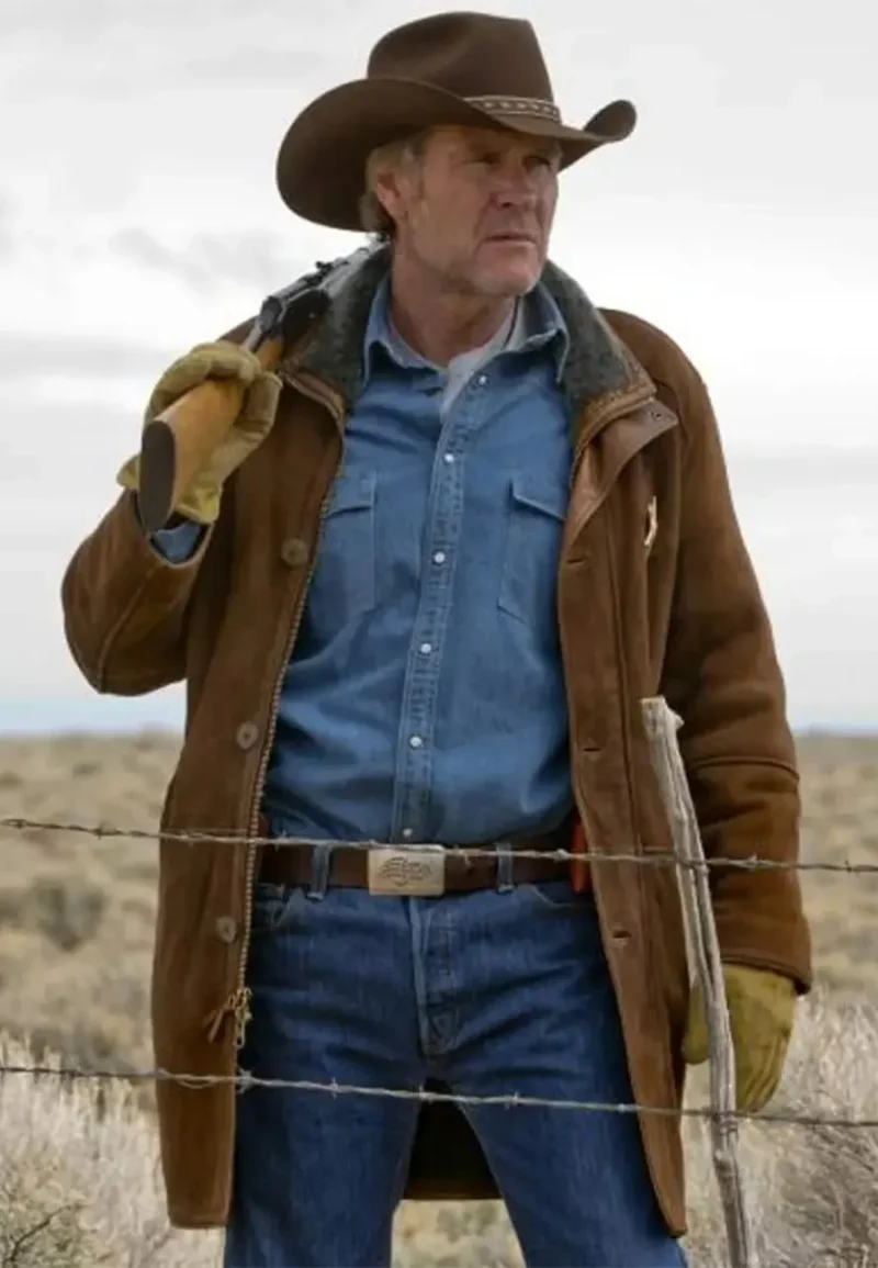 robert taylor longmire brown coat