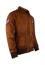 ryo hazuki brown jacket