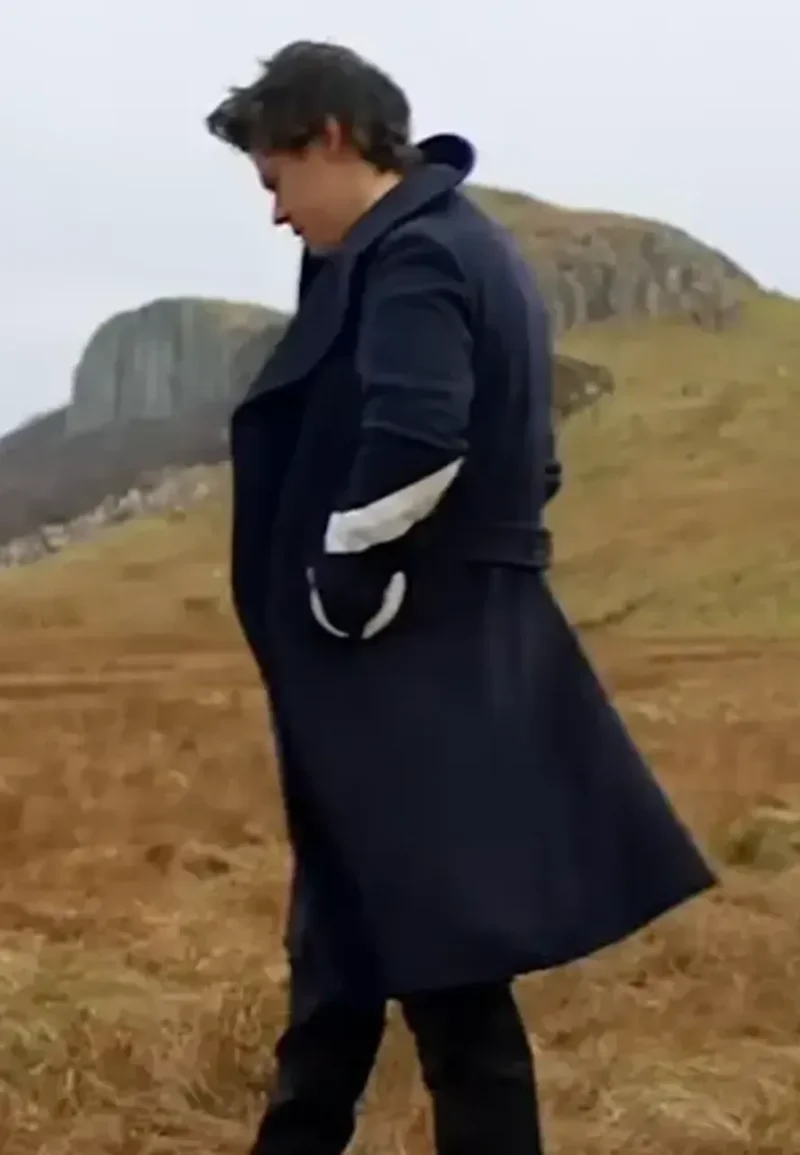 sign the times harry styles trench coat