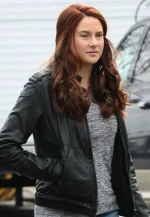 spider man 2 shailene woodley leather jacket