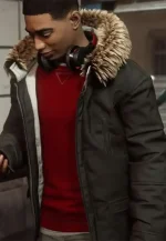 spider man miles morales parka jacket