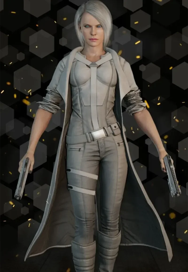 spider man silver sable coat