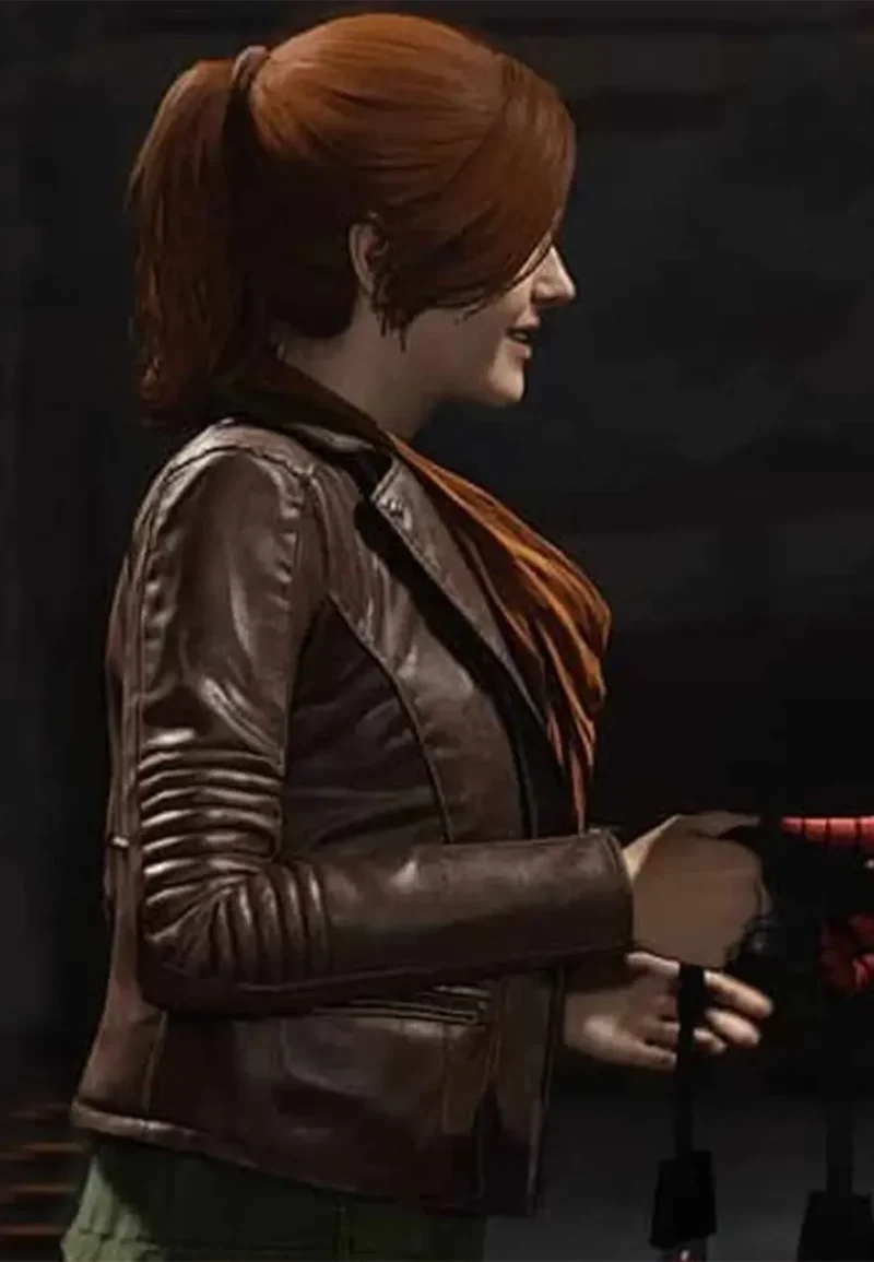 spider man watson brown jacket
