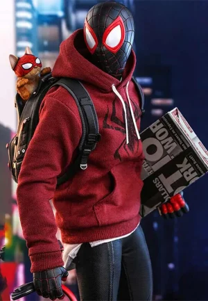 spider miles morales bodega cat hoodie