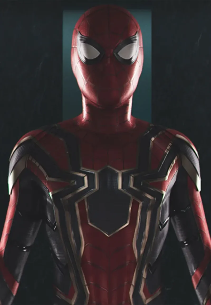 spiderman leather jacket