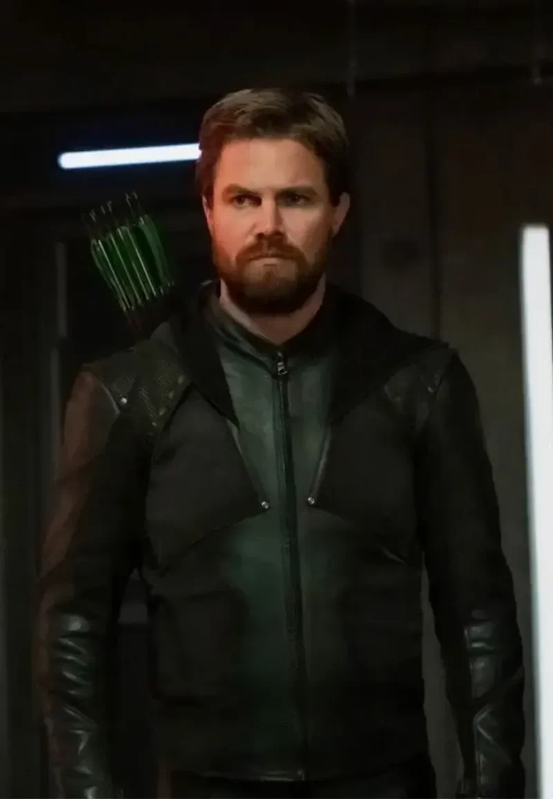 stephen amell season 08 jacket
